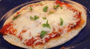 A healthier way to enjoy pizza...