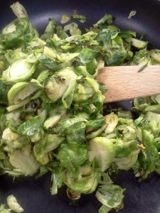 sautéed sprouts