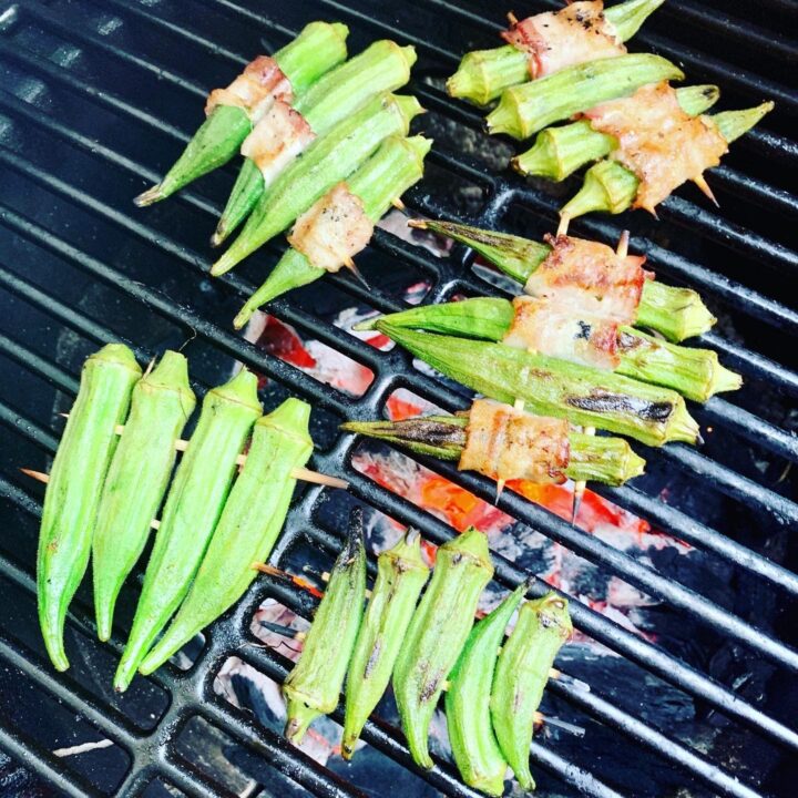 Grilled Okra