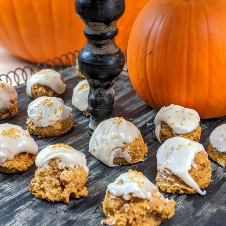 Pumpkin Cookies with Brown Butter Glaze