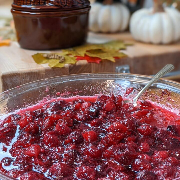 Fresh Baked Cranberry Sauce