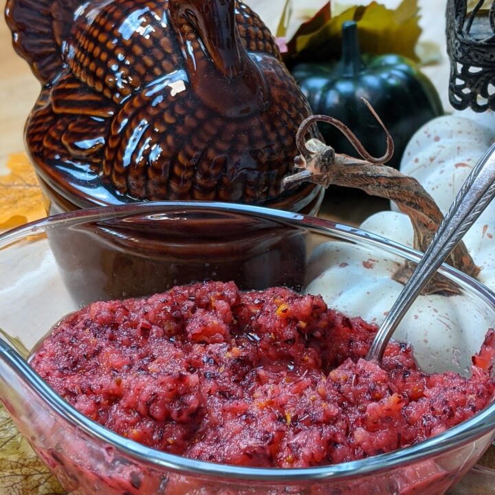 Cranberry Orange Relish