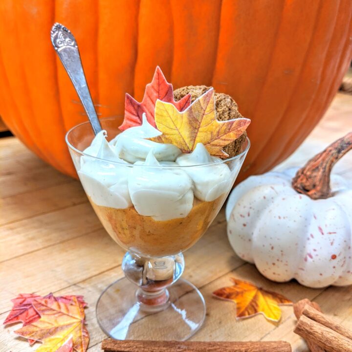 Pumpkin Cheesecake Trifle